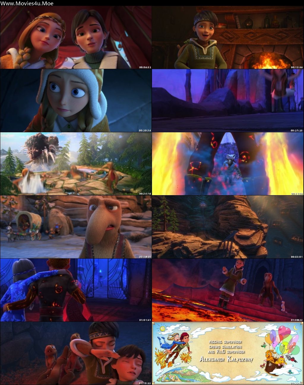 The Snow Queen 3: Fire and Ice 2016 Hindi Dual Audio 720p – 480p Screenshot